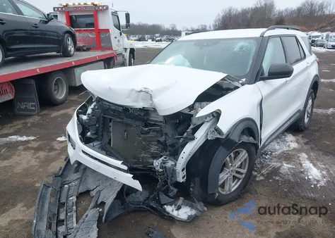 2023 Ford Explorer Xlt из США, поврежденный, VIN 1FMSK8DH7PGA87300